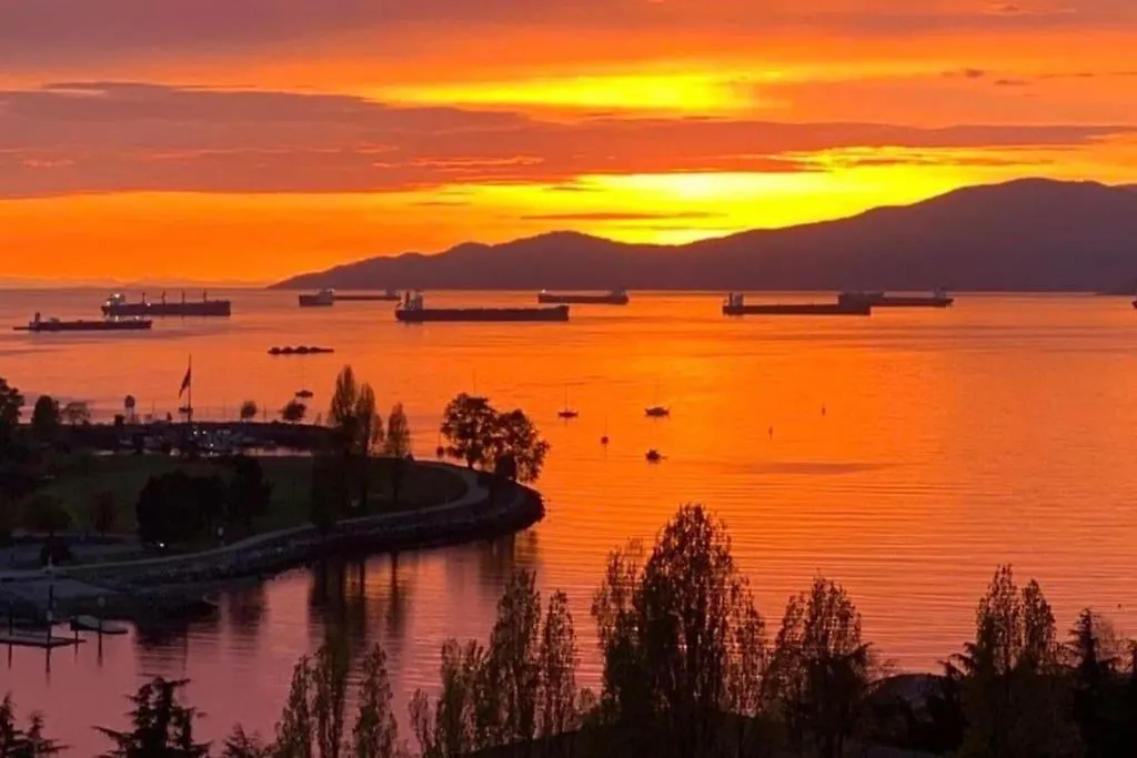 Appartamento Stunning Ocean Vancouver Canada